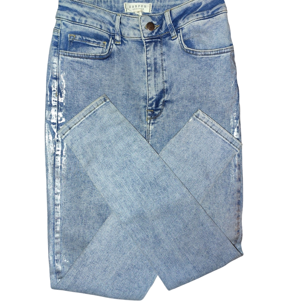 Harper Women's Denim Blue Skinny Jeans